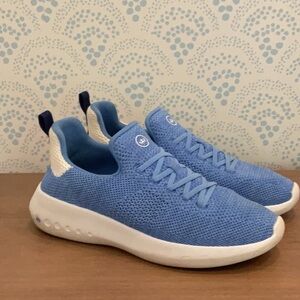 Peter Millar Light Blue Knit Sneakers